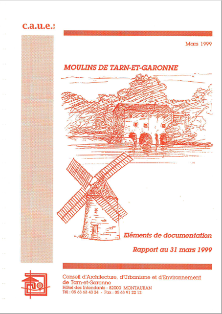 éléments de documentation moulins du Tarn-et-Garonne CAUE82